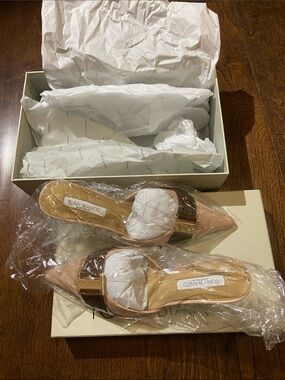 Tony Bianco Samma Heels in Beech/mocha SZ 5 New